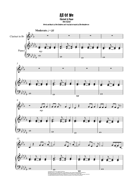 All Of Me (arr. Ellen Macphersonn)