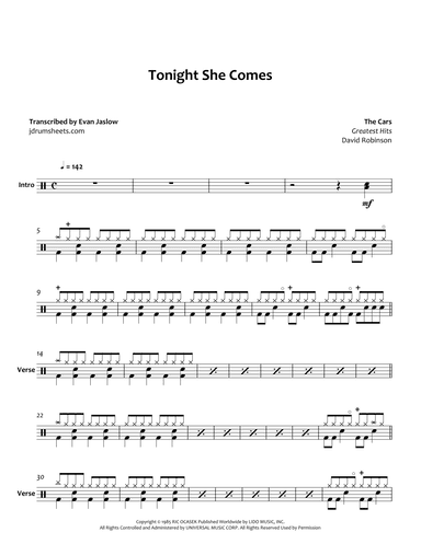 Tonight She Comes (arr. Evan Aria Serenity)