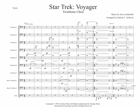 Star Trek - Voyager(r) (arr. Arranged by Patrick C. Sullivan)