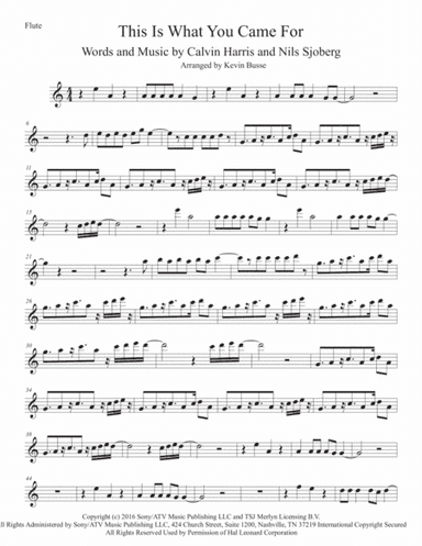 This Is What You Came For (arr. Kevin Busse)
