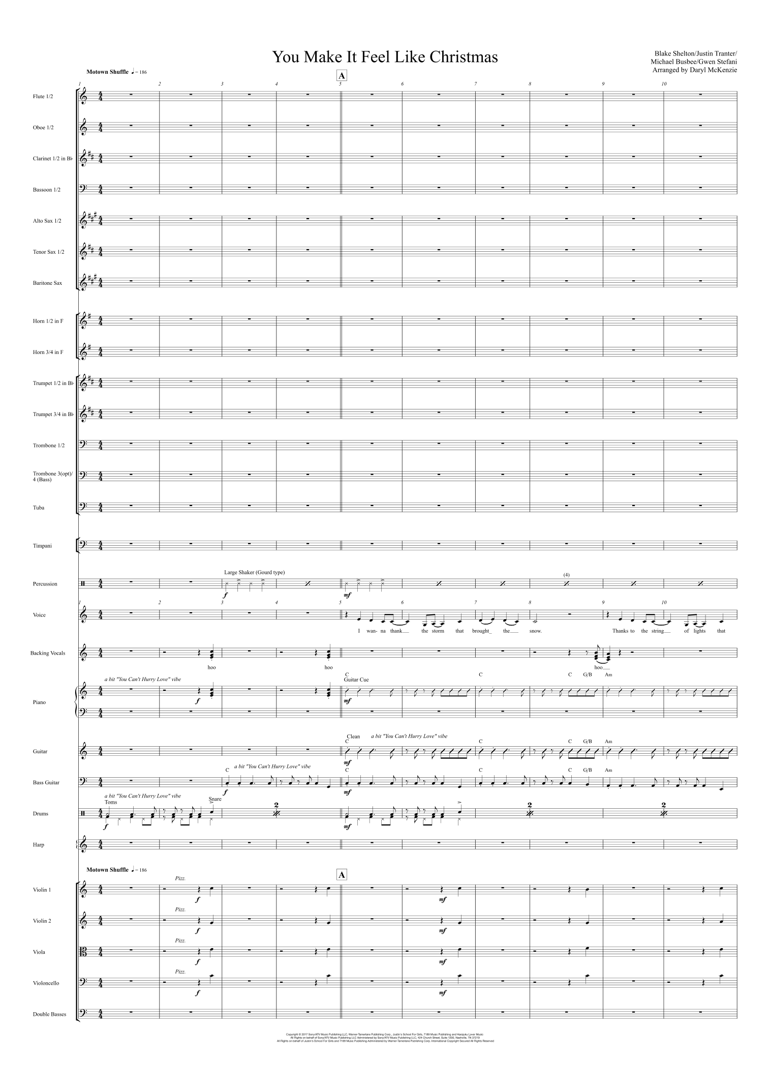 You Make It Feel Like Christmas (arr. Daryl McKenzie)