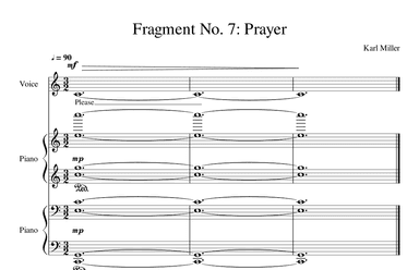 Fragment No. 7 (Prayer)