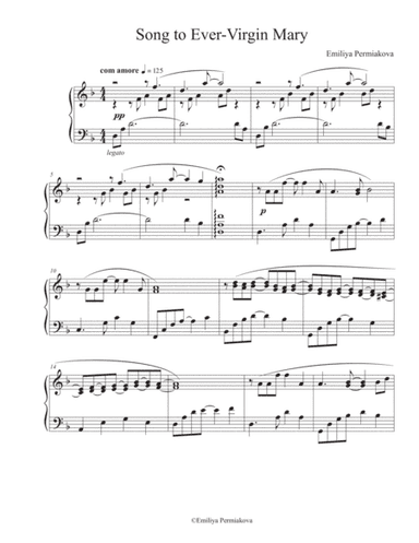 "Song to Ever-Virgin Mary" by Emiliya Permiakova