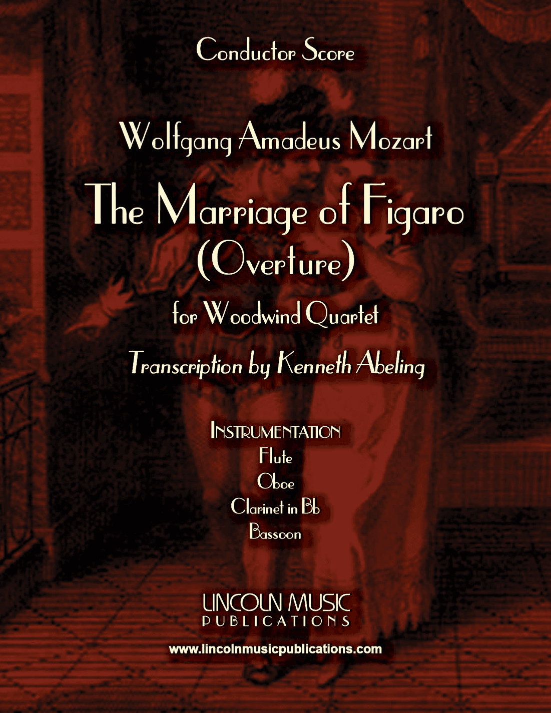 The Marriage of Figaro - Overture (for Woodwind Quartet) (arr. Kenneth Abeling)