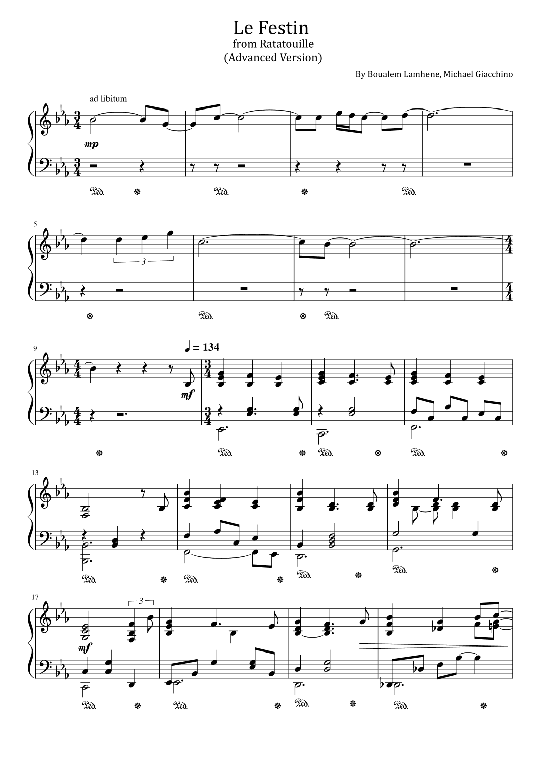 Le Festin (arr. poon)