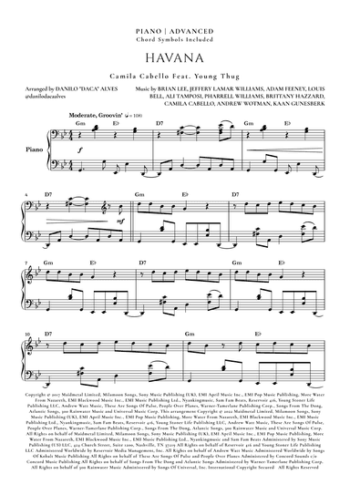 Havana (arr. Danilo "Daca" Alves)