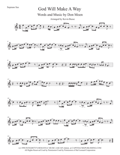 God Will Make A Way (arr. Kevin Busse)