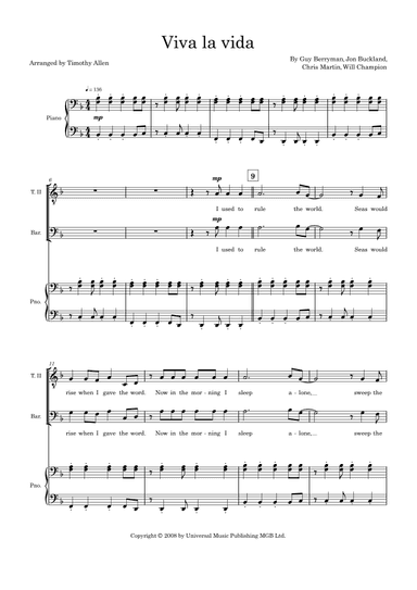 Viva La Vida (arr. Timothy Allen)