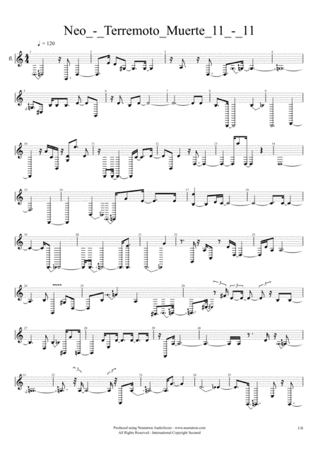 11 Terremoto muerte (arr. Neo)