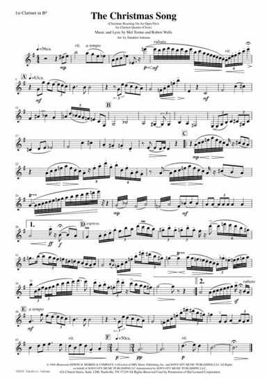 The Christmas Song (Chestnuts Roasting On An Open Fire) (arr. Takahiro Sakuma)