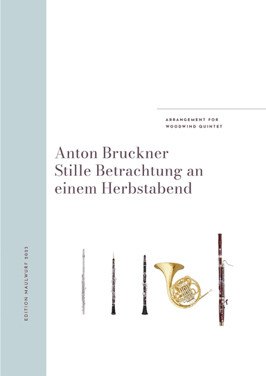 Stille Betrachtung an einem Herbstabend (arr. Edition Maulwurf)