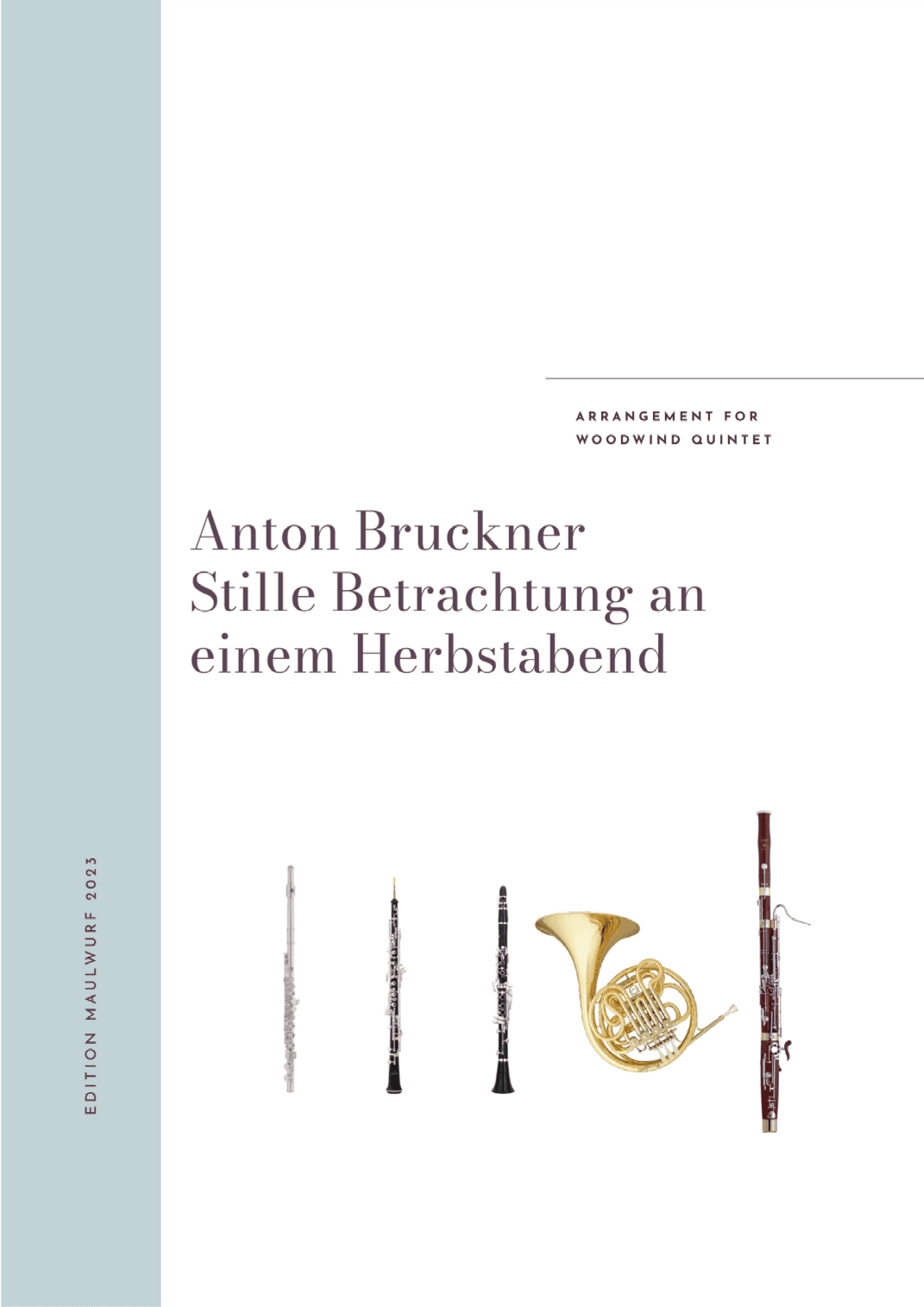 Stille Betrachtung an einem Herbstabend (arr. Edition Maulwurf)