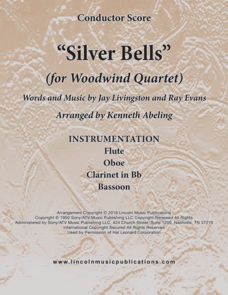 Silver Bells (arr. Kenneth Abeling)
