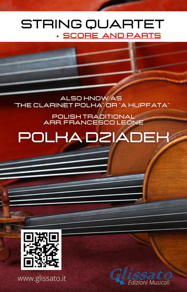 String Quartet : Polka Dziadek (score and parts) (arr. Francesco Leone)