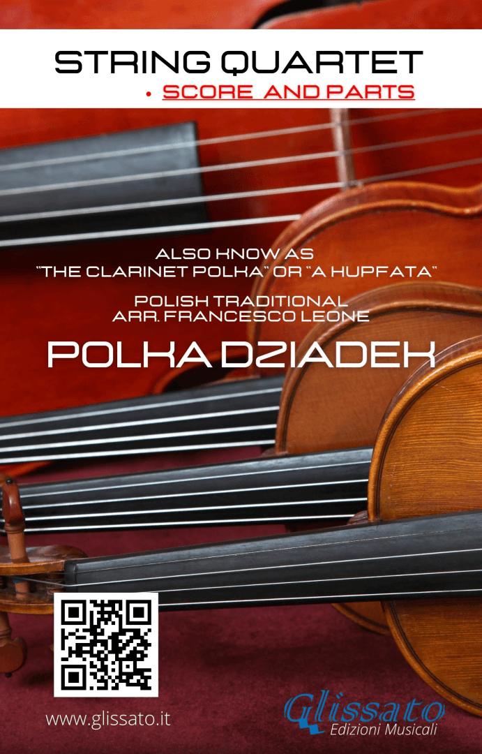 String Quartet : Polka Dziadek (score and parts) (arr. Francesco Leone)