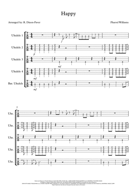 Despicable Me (arr. R. Dixon-Paver)