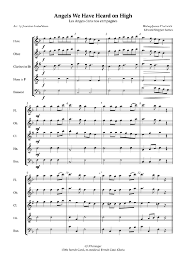 Angels We Have Heard on High (arr. Jhonatan Lucio Viana)