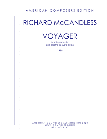 [McCandless] Voyager