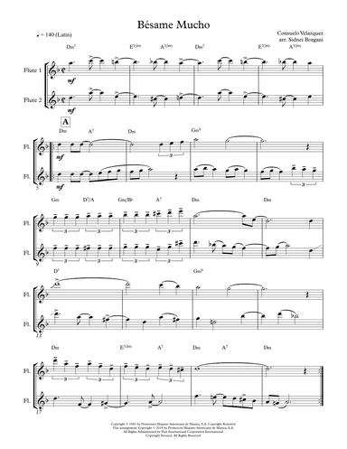 Bésame Mucho (arr. Sidnei Borgani)