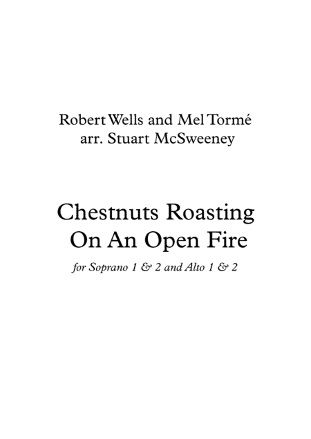 The Christmas Song (Chestnuts Roasting On An Open Fire) (arr. Stuart McSweeney)