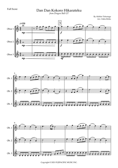 Dragon Ball Gt (arr. Fabio Britto)