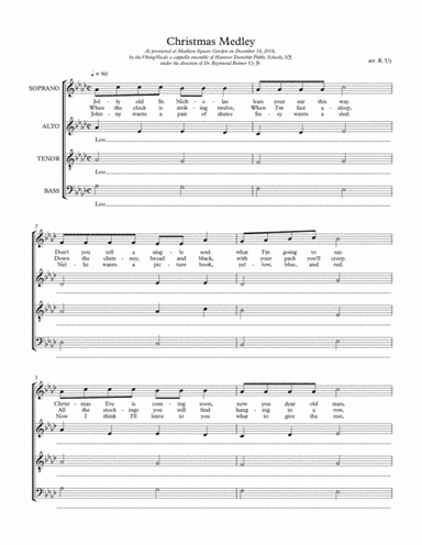 Christmas Medley (arr. Raymond Reimer Uy, Jr.)