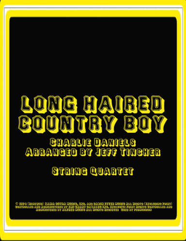 Long Haired Country Boy (arr. Jeff Tincher)