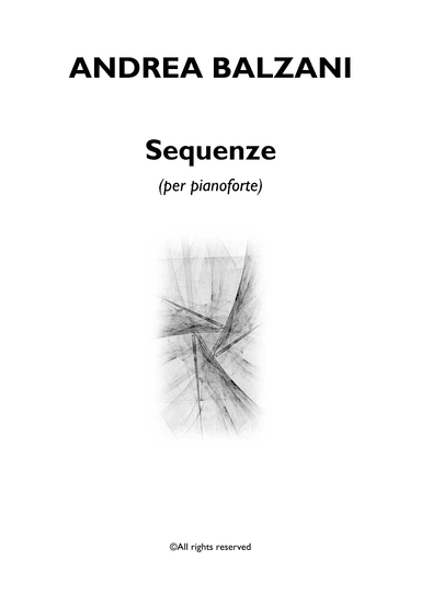 Sequenze [PIANO SCORE] (Collection)