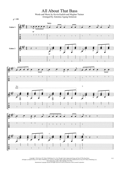 All About That Bass (arr. Antonius Agung Setiawan)