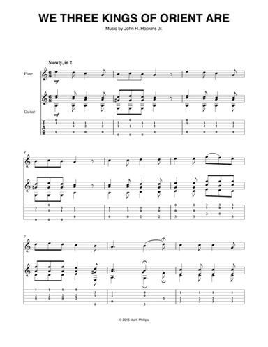 We Three Kings of Orient Are (arr. Mark Phillips)
