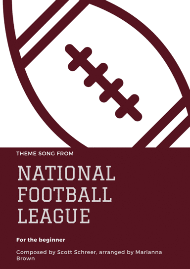 Nfl On Fox Theme (arr. Marianna Brown)