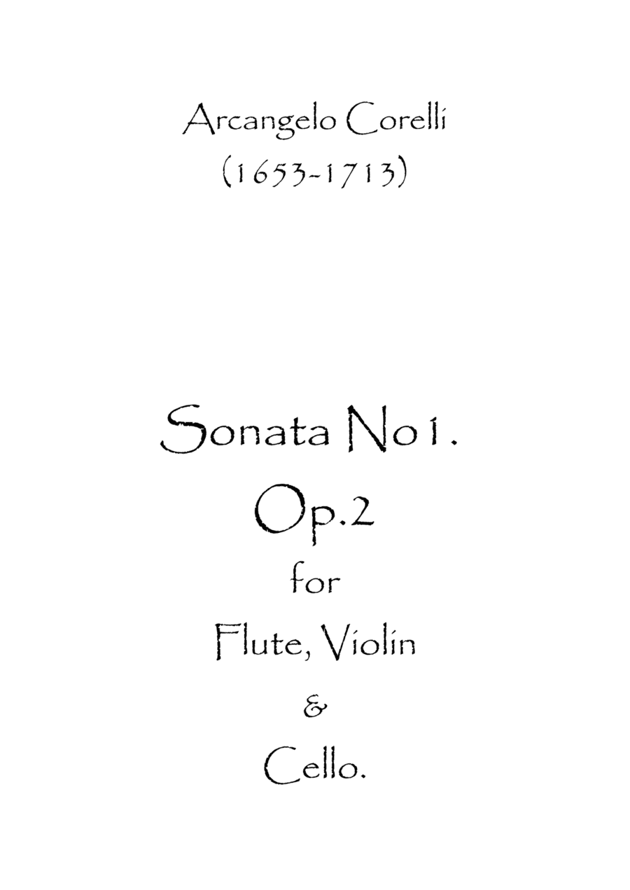 Sonata No.1 Op.2 (arr. Spence Bundy)