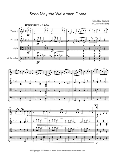 Soon May the Wellerman Come (arr. Christian Morris)