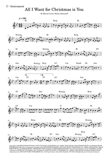 All I Want For Christmas Is You (arr. Fabio Eduardo de Oliveira)