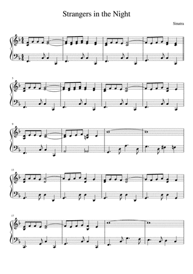 Strangers In The Night (arr. Francesa Chiofalo)