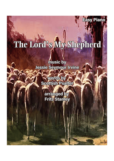 The Lord's My Shepherd - Easy Piano (arr. Fritz Stanley)