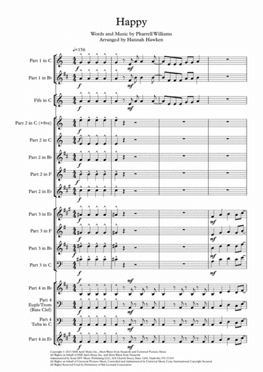 Happy (arr. Hannah Hawken)