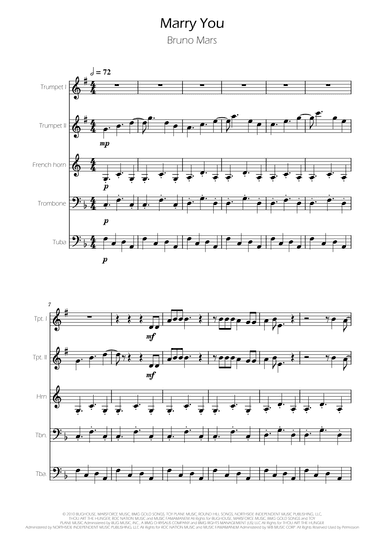 Marry You (arr. Ygor Nunes)