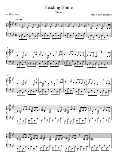 Heading Home (arr. Rene Drag)