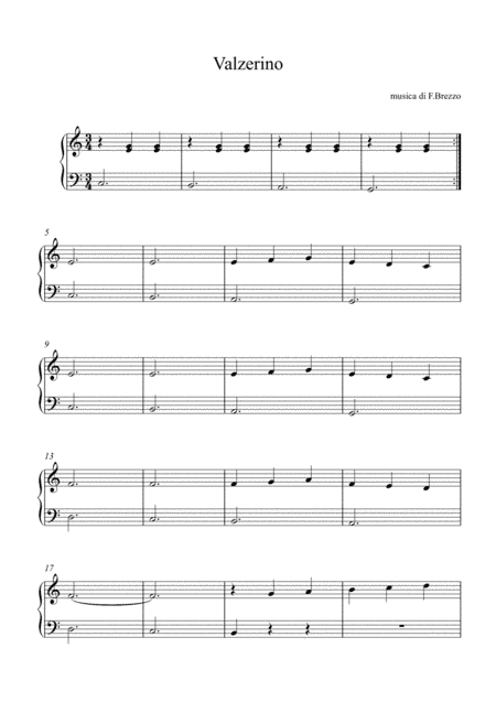 Valzerino - Little waltz