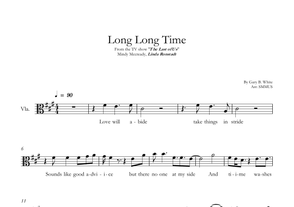 Long Long Time (arr. SMMUS)