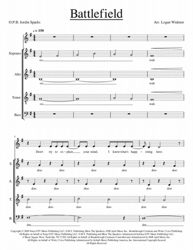 Battlefield (arr. Logan Widmor)