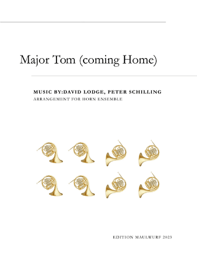 Major Tom (coming Home) (arr. Edition Maulwurf)