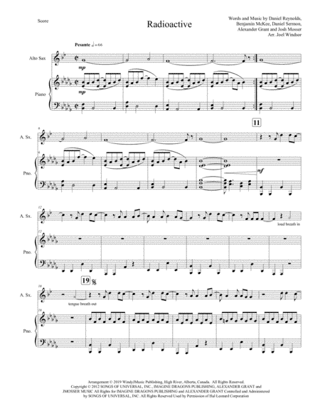 Radioactive (arr. Joel Windsor)