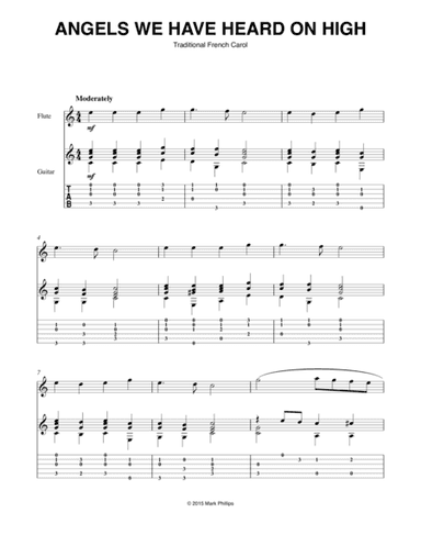 Angels We Have Heard on High (arr. Mark Phillips)