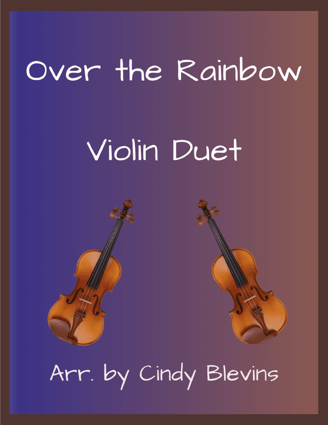 Over The Rainbow (from The Wizard Of Oz) (arr. Cindy Blevins)