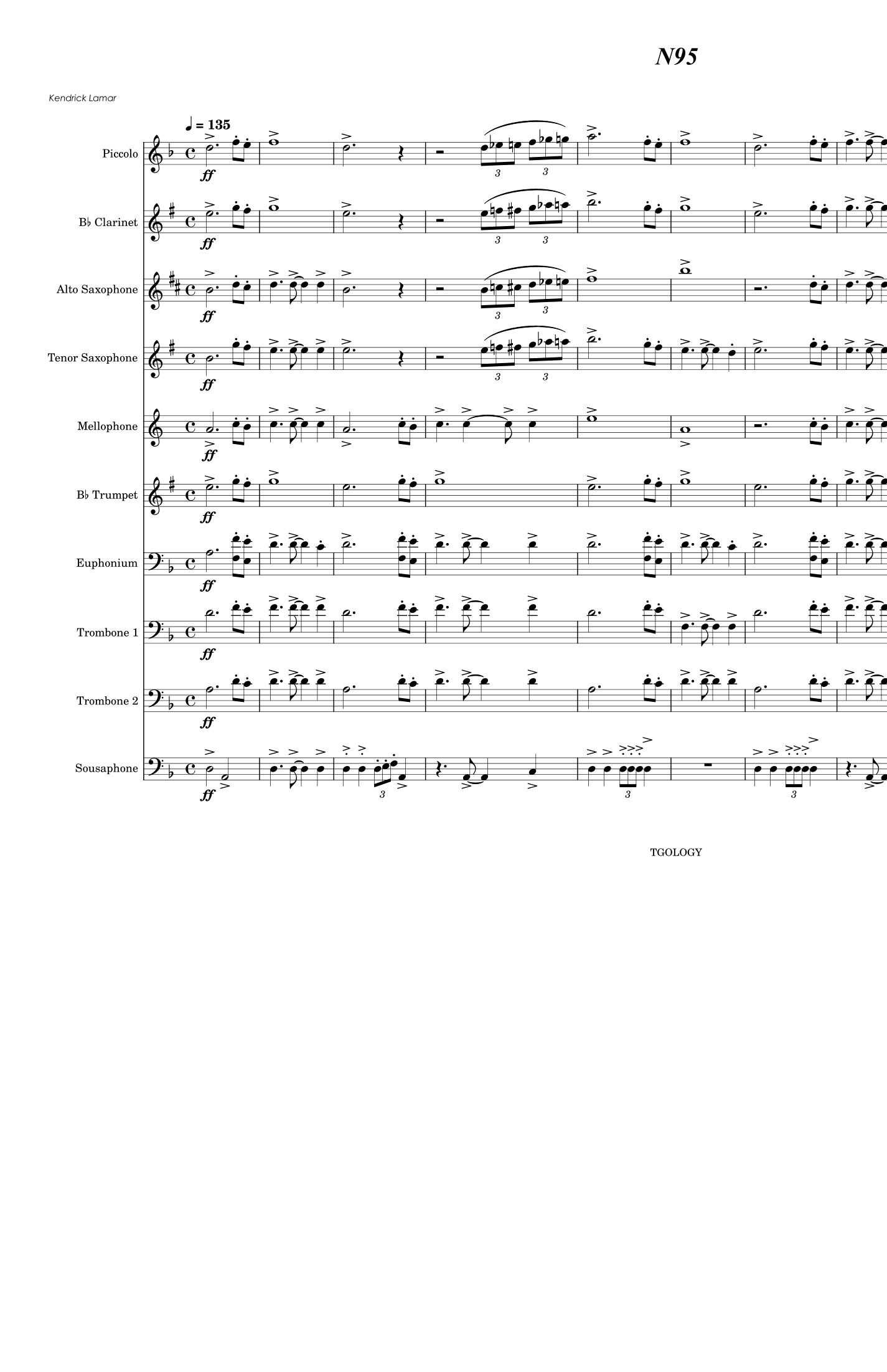 N95 (arr. Russell Cratic)
