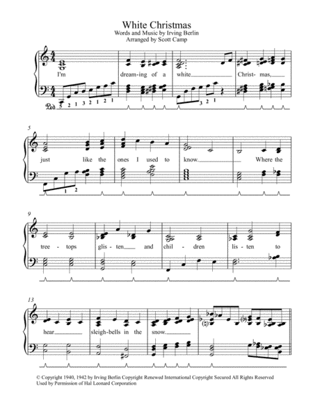 White Christmas (arr. Scott Camp)