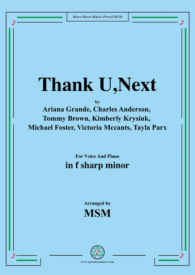 Almost Is Never Enough (arr. Open Cloud)