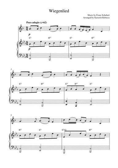 Wiegenlied (arr. Kaiserin Rebecca)